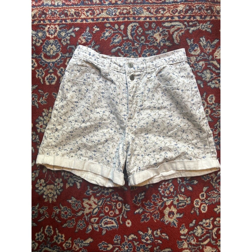 Vintage 90s Arizona High Waisted Jean Mom Shorts Size 9 Retro Light Denim USA